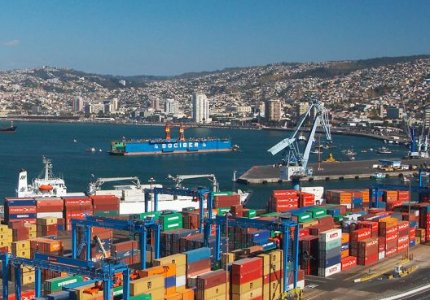 Puertos de Valparaíso movilizaron 3,94 millones de toneladas en agosto