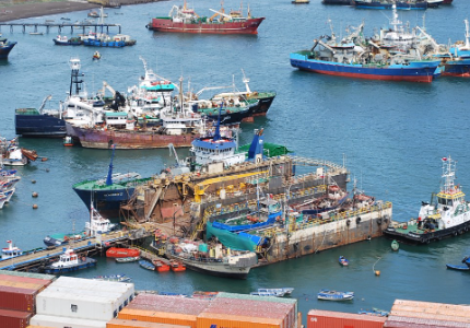 Puertos del Biobío registran descenso del 19% en carga movilizada durante abril